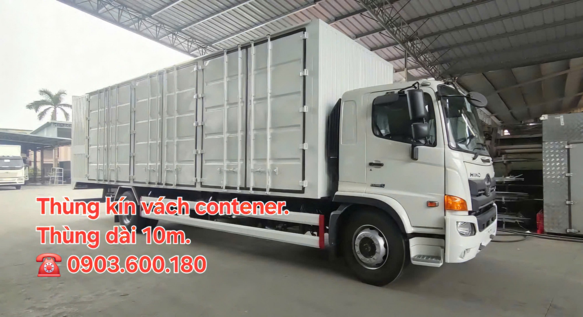 Hino Thùng Kín FG8JT8A Siêu Dài